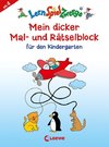 Mein dicker Mal- und Rätselblock für den Kindergarten