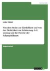 Von dem Stolze zur Zärtlichkeit und von der Zärtlichkeit zur Erbitterung. G. E. Lessing und die Theorie der Schauspielkunst