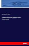 Abhandlungen zur Geschichte der Mathematik