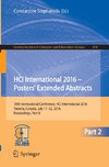 HCI International 2016 - Posters' Extended Abstracts