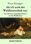 Als ich noch der Waldbauernbub war