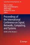 Proceedings of the International Conference on Signal, Networks, Computing, and Systems