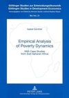 Empirical Analysis of Poverty Dynamics