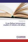 X-ray Debye temperature studies of metals and alloys