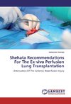 Shehata Recommendations For The Ex-vivo Perfusion Lung Transplantation