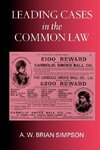 Leading Cases in the Common Law