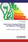 Electricity Savings Potential for Pakistan's Residential Sector