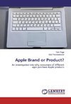 Apple Brand or Product?