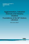 Agglomeration, Industrial Districts and Industry Clusters