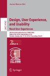 Design, User Experience, and Usability: Novel User Experiences