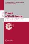 Pursuit of the Universal