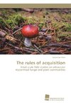 The rules of acquisition