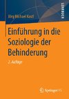 Einführung in die Soziologie der Behinderung