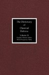 The Dictionary of Classical Hebrew, Volume 9