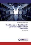 The Choice of Tax Shields' Discount Rate on Firm Valuation