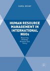 Human Resource Management in International NGOs