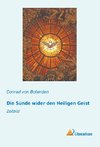 Die Sünde wider den Heiligen Geist