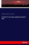 Amtsblatt für den Regierungsbezirk Düsseldorf 1860