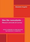 Dire Dio nonostante.... Riflessioni sull'analisi di E.Levinas