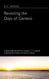 Revisiting the Days of Genesis