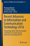 Recent Advances in Information and Communication Technology 2016