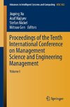 Proceedings of the Tenth International Conference on Management Science and Engineering Management