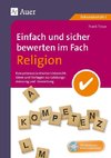 Einfach und sicher bewerten im Fach Religion