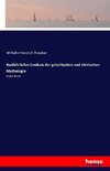 Ausführliches Lexikon der griechischen und römischen Mythologie