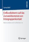 Einflussfaktoren auf das Zustandekommen von Intergruppenkontakt