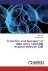 Extraction and transport of urea using synthetic receptor through LMT