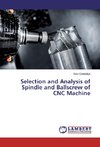 Selection and Analysis of Spindle and Ballscrew of CNC Machine