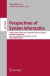 Perspectives of System Informatics