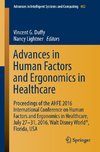 Advances in Human Factors and Ergonomics in Healthcare