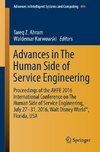 Advances in The Human Side of Service Engineering