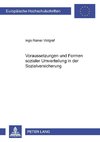 Voraussetzungen und Formen sozialer Umverteilung in der Sozialversicherung