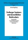 Freiberger Seminare zum Gewerblichen Rechtsschutz