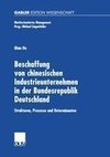 Beschaffung von chinesischen Industrieunternehmen in der Bundesrepublik Deutschland