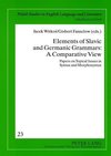 Elements of Slavic and Germanic Grammars: A Comparative View