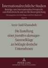 Die Zustellung einer punitive damages-Sammelklage an beklagte deutsche Unternehmen