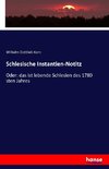 Schlesische Instantien-Notitz