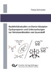 Reaktivitätsstudien an Donor-Akzeptor-Cyclopropanen und Untersuchungen zur Tetrakoordination von Sauerstoff
