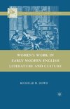 Women's Work in Early Modern English Literature and Culture