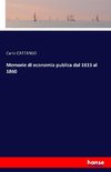 Memorie di economia publica dal 1833 al 1860