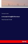 A manual of English literature