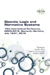 Deontic Logic and Normative Systems.  13th International Conference, DEON 2016