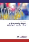 a- Amylase inhibitory activity of basella rubra