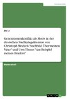 Generationenkonflikt als Motiv in der deutschen Nachkriegsliteratur von Christoph Meckels 