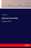 Japanese Lyrical Odes