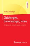 Gleichungen, Umformungen, Terme