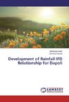 Development of Rainfall IFD Relationship for Dapoli